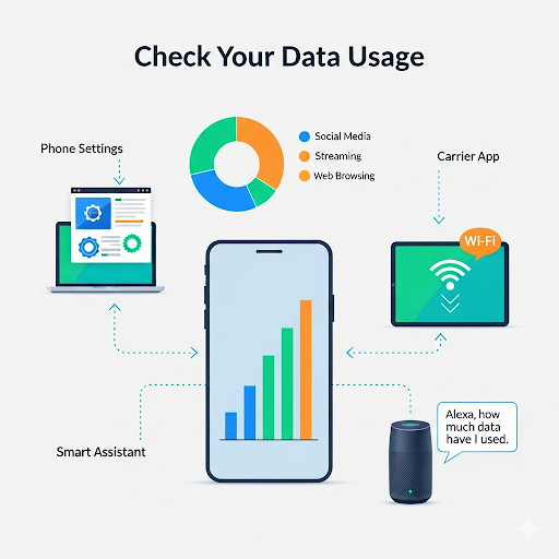 How to check your mobile data usage — the complete guide for every Israeli operator